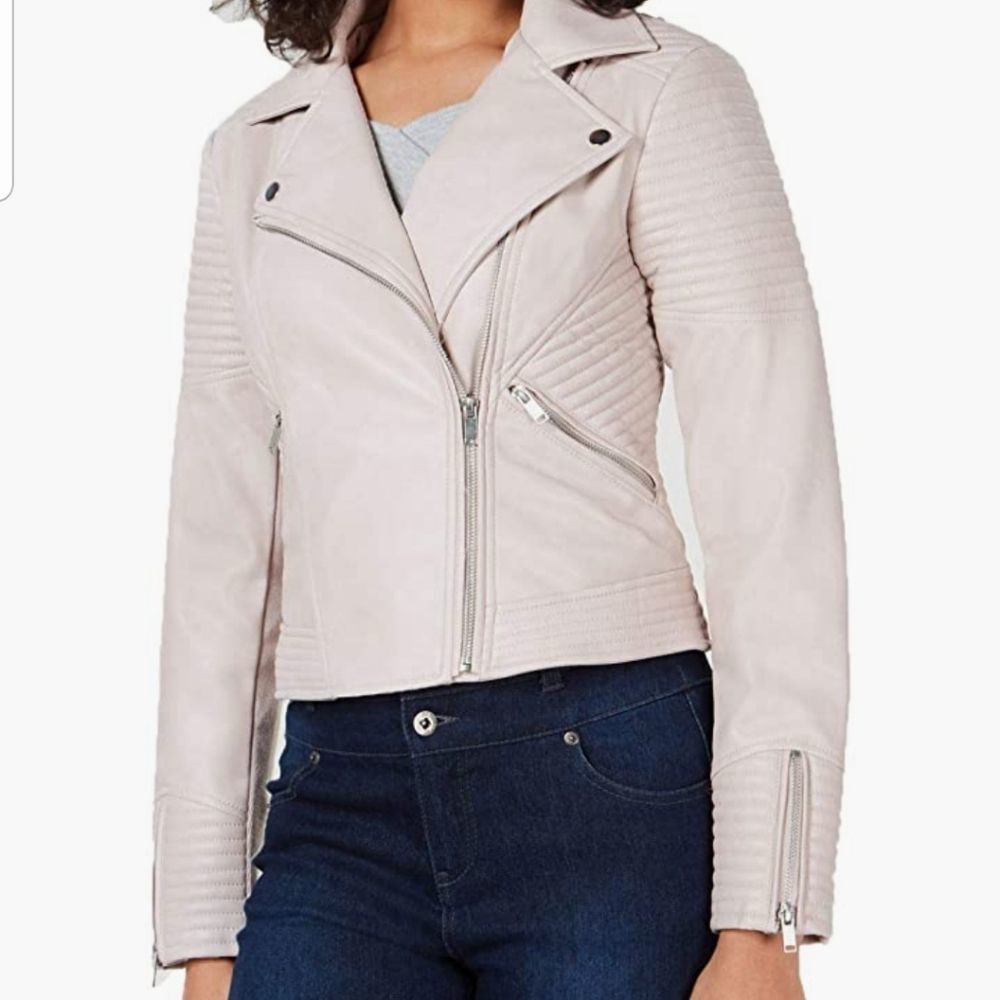 Bar III Women's Quilted Moto Jacket